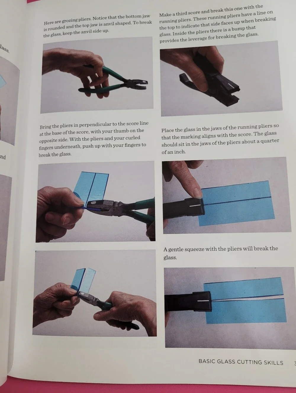 Stained Glass Making Basics by Lynn Haunstein Paperback Book Full Color (1401)